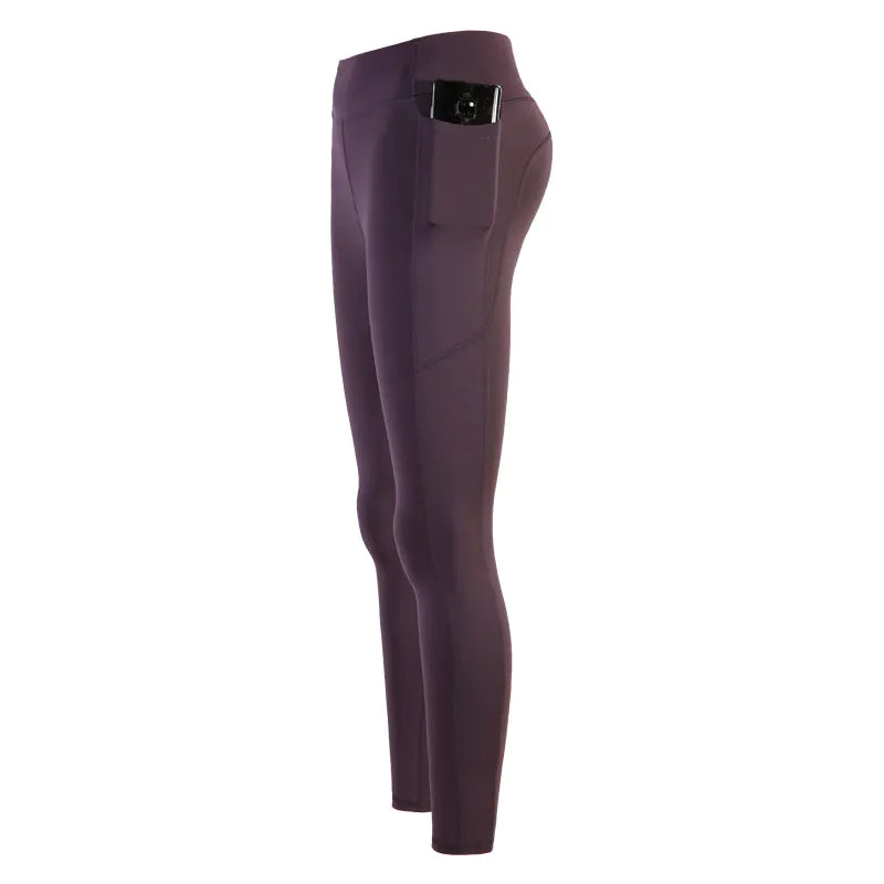Women's Pocketed Fitness Leggings for Yoga and Running