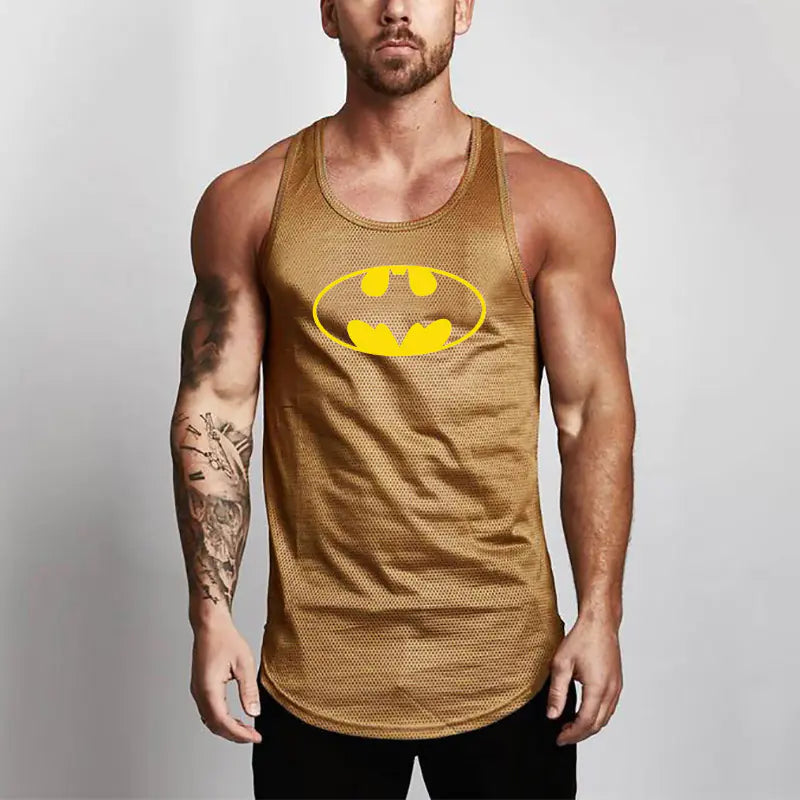 Men's BATMAN Breathable Workout Tank Top