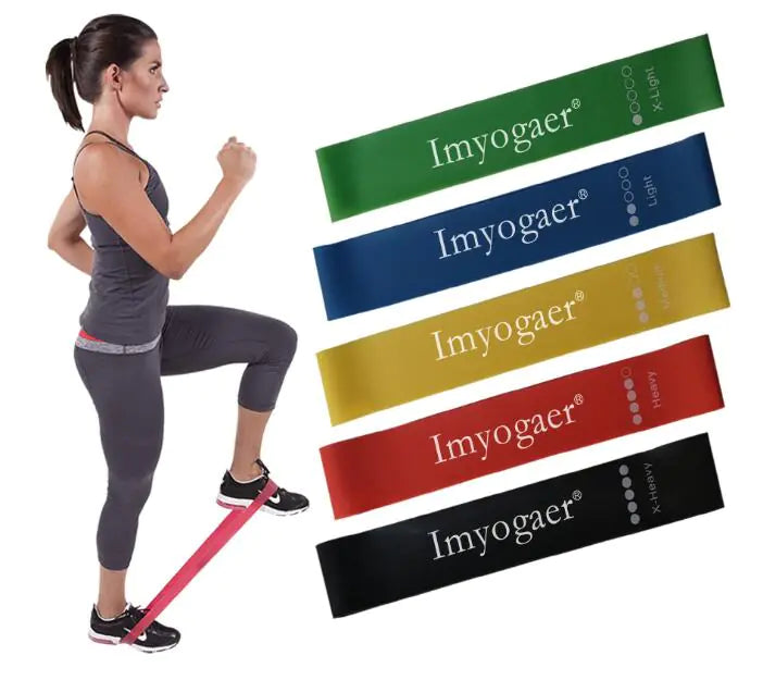 Resistance Bands for Yoga and Fitness (Leg Shaping)