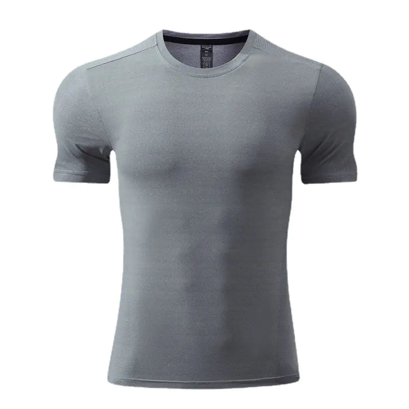 Men's Quick-Dry Short Sleeve Sports T-Shirt for Summer