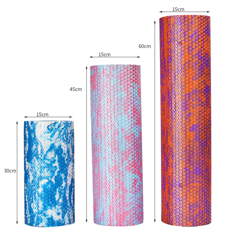 Iridescent Cloud Yoga Foam Roller for Body Massage