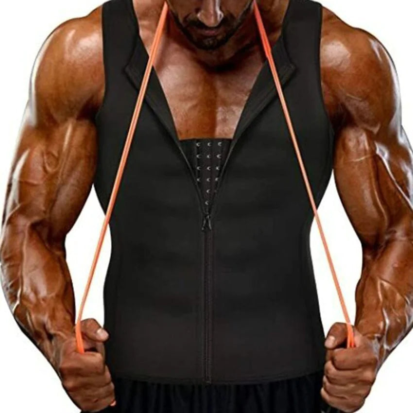 Men's Sauna Corset Slimming Vest