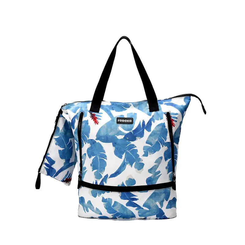 Large Capacity Portable Canvas Gym Duffel Bag