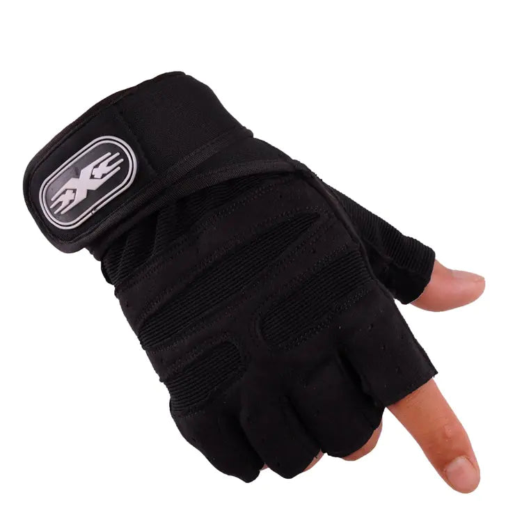 Gym Gloves for Weightlifting and Running - Palm Protection