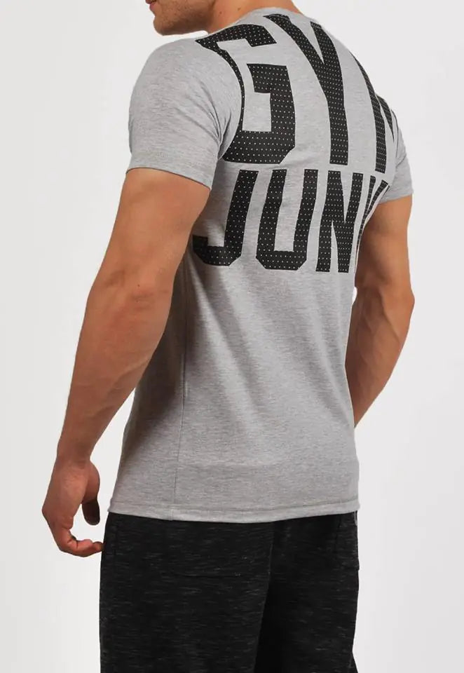Men's Breathable Cotton Short Sleeve Workout T-Shirt