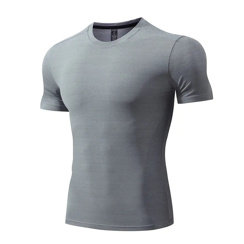 Men's Quick-Dry Short Sleeve Sports T-Shirt for Summer