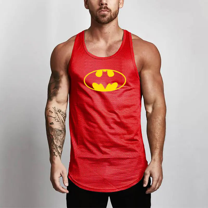 Men's BATMAN Breathable Workout Tank Top