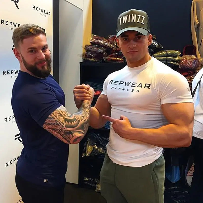 Men's Short Sleeve Athletic Training T-Shirt (Quick Dry)