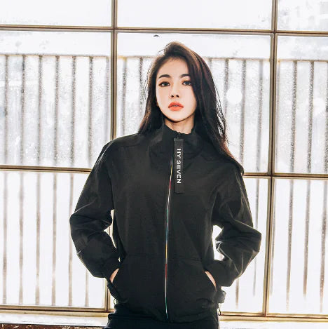 Women's Quick Dry Fitness Jacket with Hooded Long Sleeve