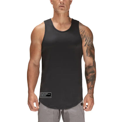 Breathable Polyester Men's Gym Exercise Vest