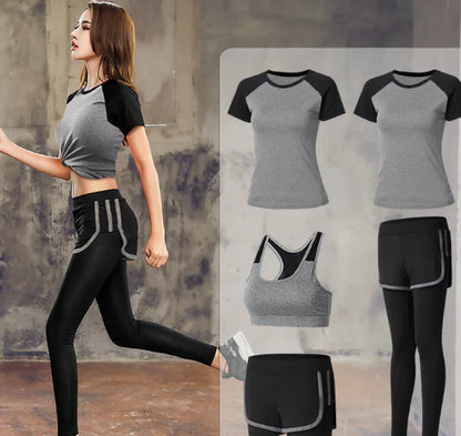 Women's Yoga Set - Loose Fit Workout Outfit for Summer