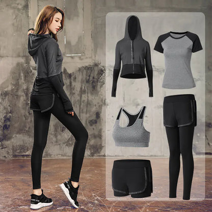 Women's Yoga Set - Loose Fit Workout Outfit for Summer