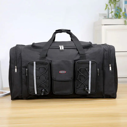 Large Waterproof Nylon Duffle Gym Bag for Travel