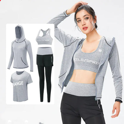 Women's Yoga Outfit Set for Beginners - Summer Fitness
