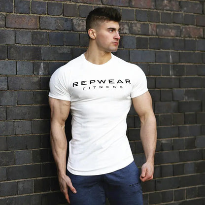 Men's Short Sleeve Athletic Training T-Shirt (Quick Dry)