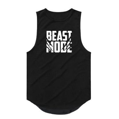 Men's Breathable Polyester Gym Vest for Daily Wear
