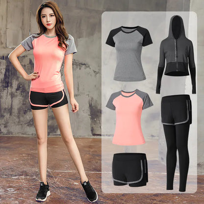 Women's Yoga Set - Loose Fit Workout Outfit for Summer