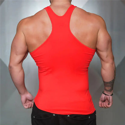 Breathable Cotton Men's Gym Training Vest
