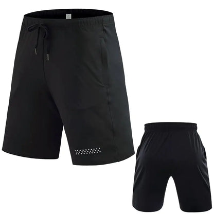 Men's High Elastic Sports Shorts for Basketball & Running