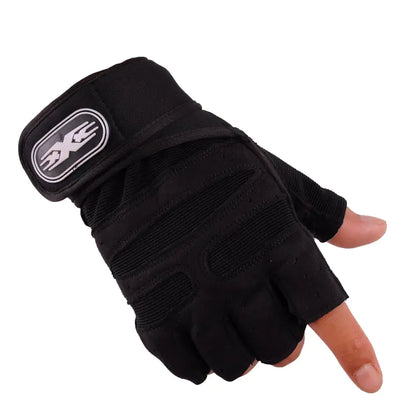 Gym Gloves for Weightlifting and Running - Palm Protection
