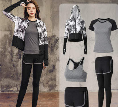 Women's Yoga Set - Loose Fit Workout Outfit for Summer