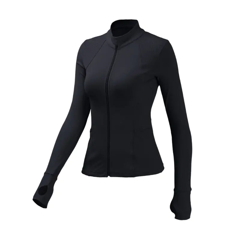 Women's Slim Fit Jacket for Running and Yoga (Long Sleeve)