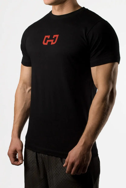 Men's Breathable Cotton Short Sleeve Workout T-Shirt