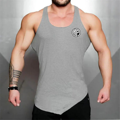 Breathable Cotton Men's Gym Training Vest