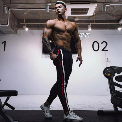 Men's Fashion Outdoor Fitness Workout Pants