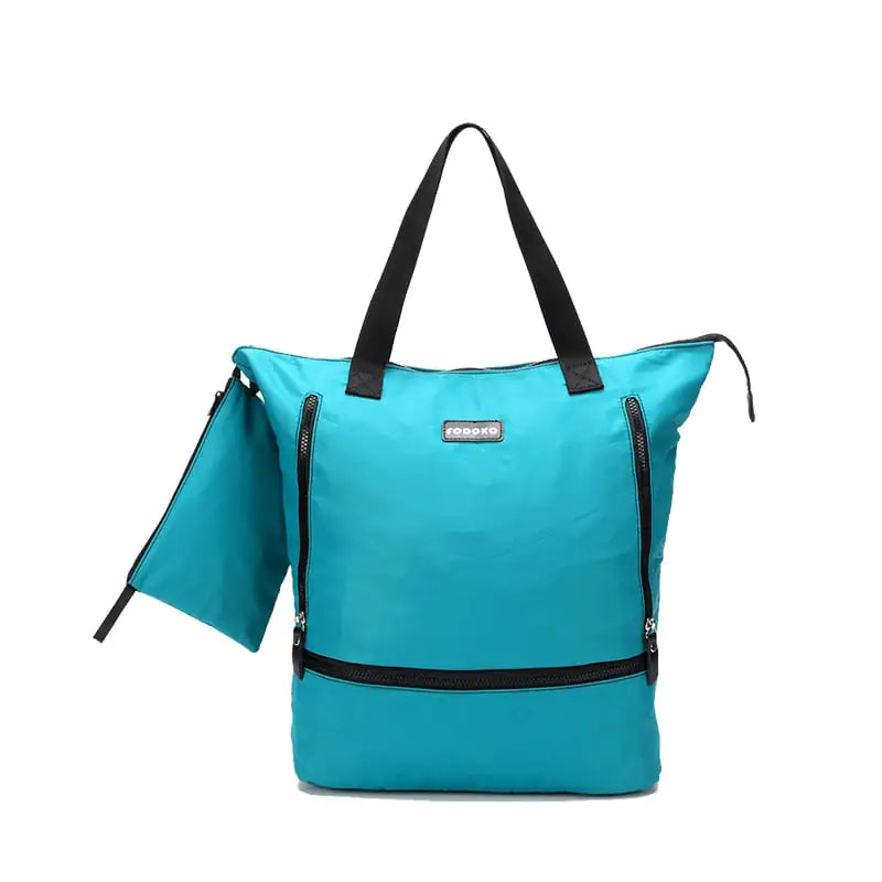 Large Capacity Portable Canvas Gym Duffel Bag