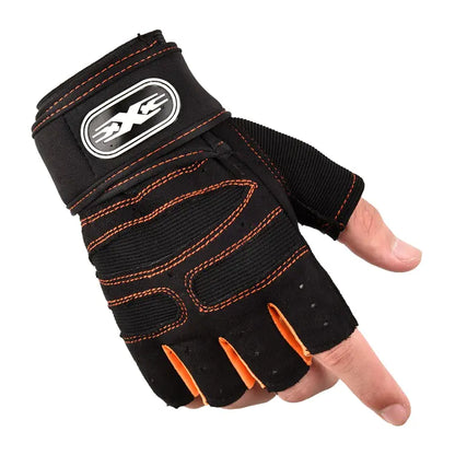 Gym Gloves for Weightlifting and Running - Palm Protection