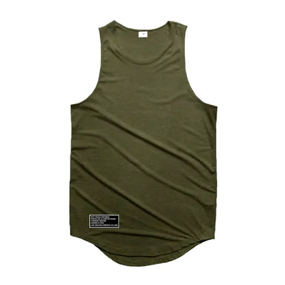 Breathable Polyester Men's Gym Exercise Vest
