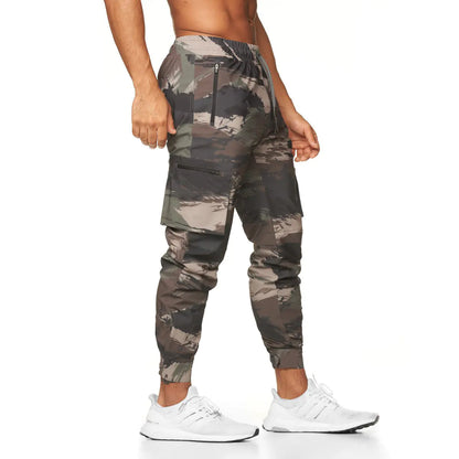Camouflage Quick-Drying Sports Overalls for Fitness