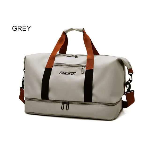 Large Capacity Waterproof Men's Travel Gym Bag