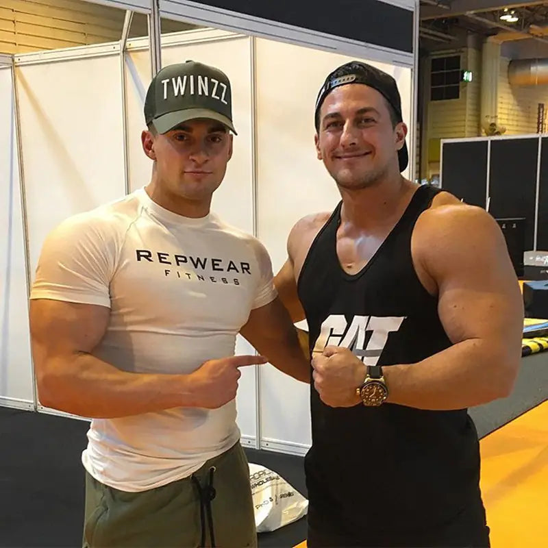 Men's Short Sleeve Athletic Training T-Shirt (Quick Dry)