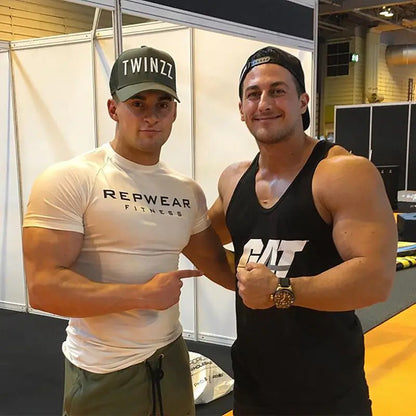 Men's Short Sleeve Athletic Training T-Shirt (Quick Dry)