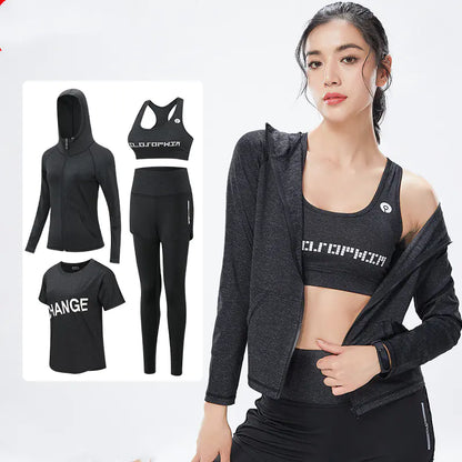 Women's Yoga Outfit Set for Beginners - Summer Fitness